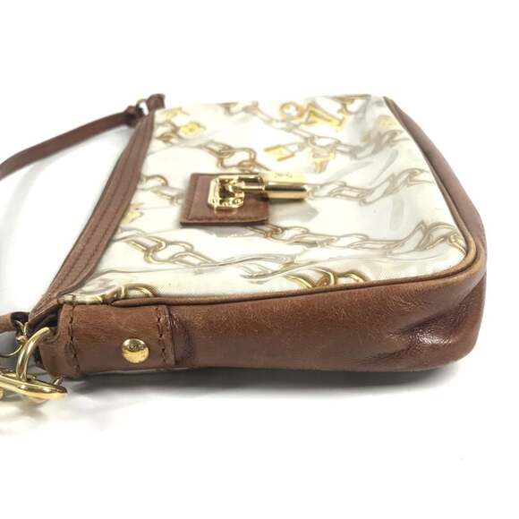 LOUIS VUITTON Brown Monogram Leather Pochette Shoulder Bag - Picture 3 of 16